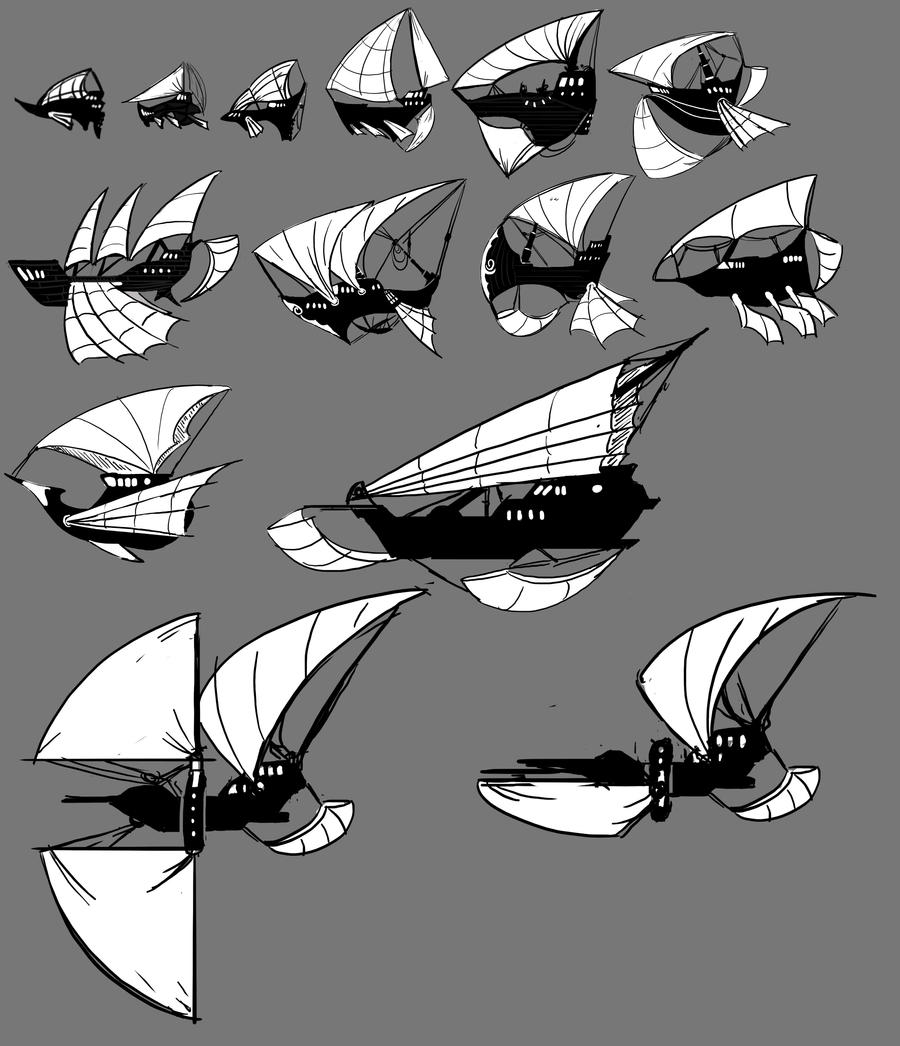 Airship thumbs