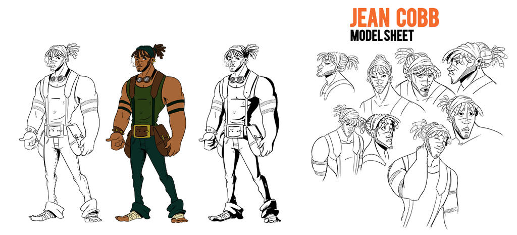 Jean Cobb: Model Sheet