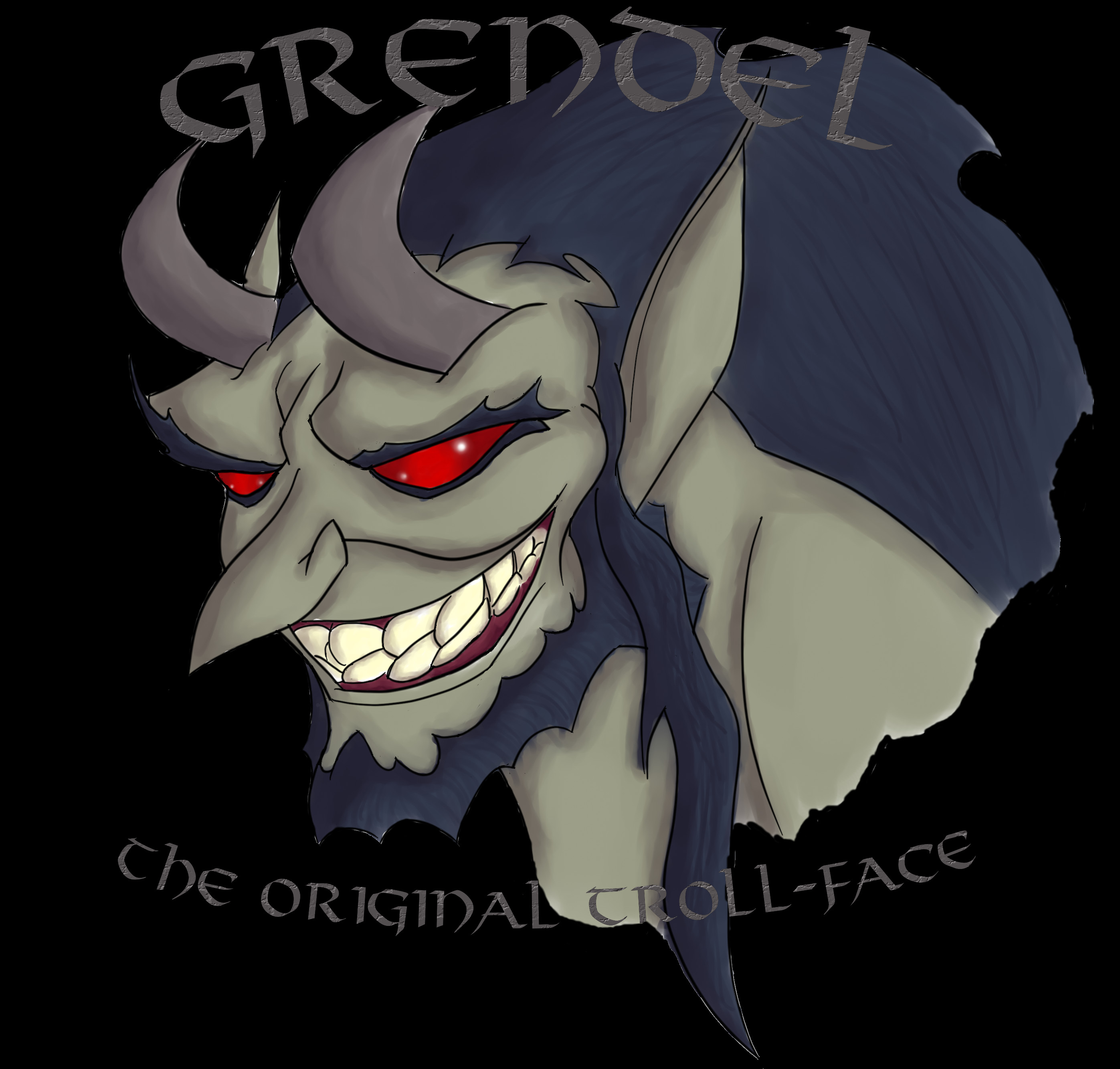Grendel: The Original Troll-Face by WilliamsonKnox