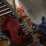 Blue Spy In The Base