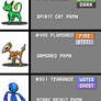 Fakemon Second Stage Starters