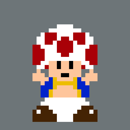 Toad Smo Smb1 Toad Modern Recolor by jayceeholloway02 on DeviantArt