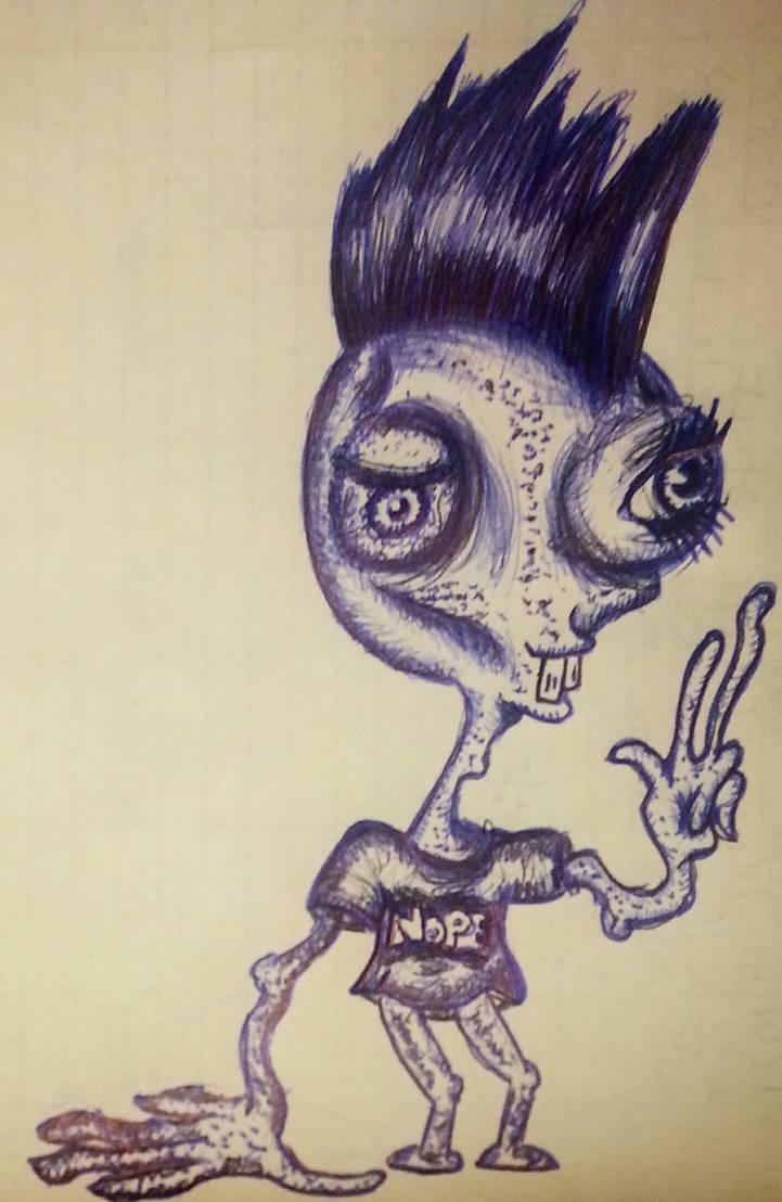 Nope Draw NOPE by discogrim on DeviantArt