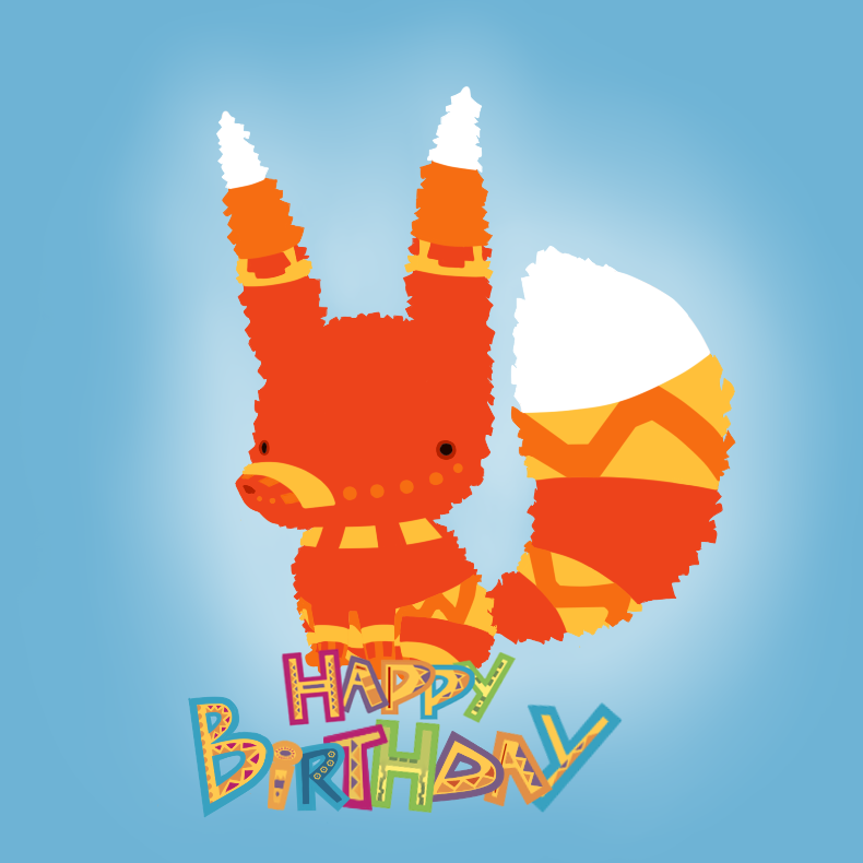 Happy Birthday from Pretztail