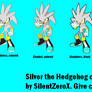 Silver the Hedgehog Pixel Art2