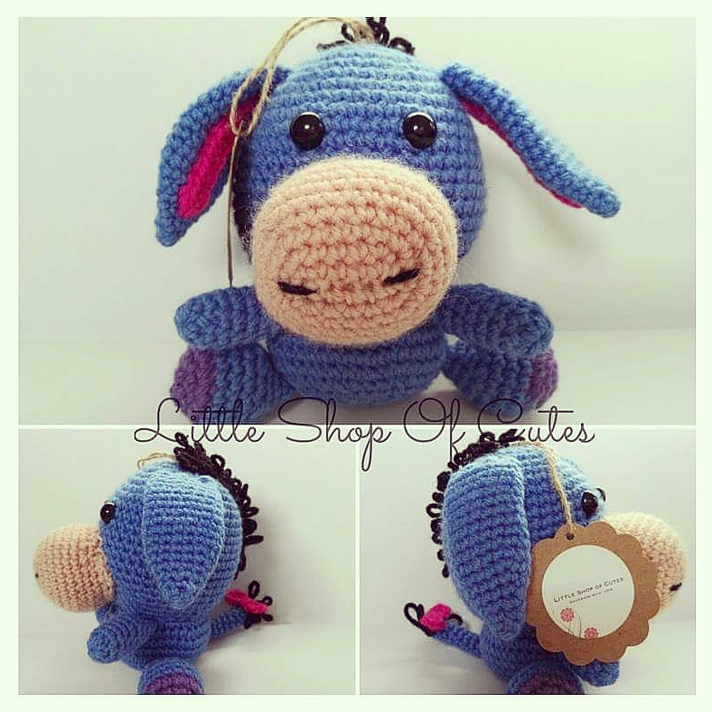 Big Head Eeyore by LittleShopOfCutes Big Head Eeyore by LittleShopOfCutes