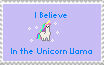 Unicorn Llama Stamp by I-luvv-anime