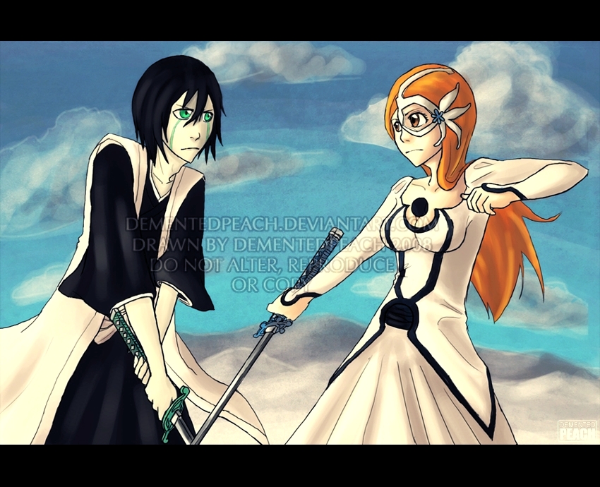 Ulquiorra + Orihime: FIGHT