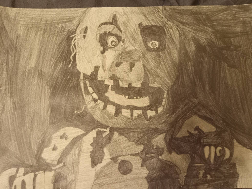 Springtrap Drawing Pencil Springtrap (Pencil) by cr4zyfood on DeviantArt