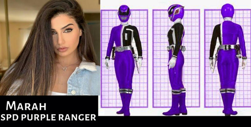Marah The Spd Purple Ranger by bluethinder02 on DeviantArt