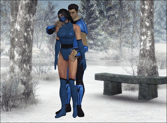 Kitana and Sub Zero 2