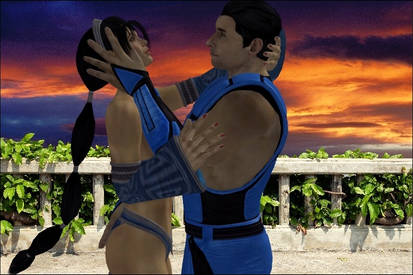 Sub Zero and Kitana