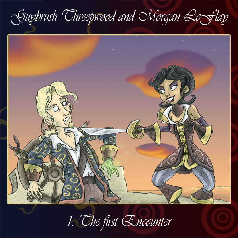 Guybrush and Morgan I