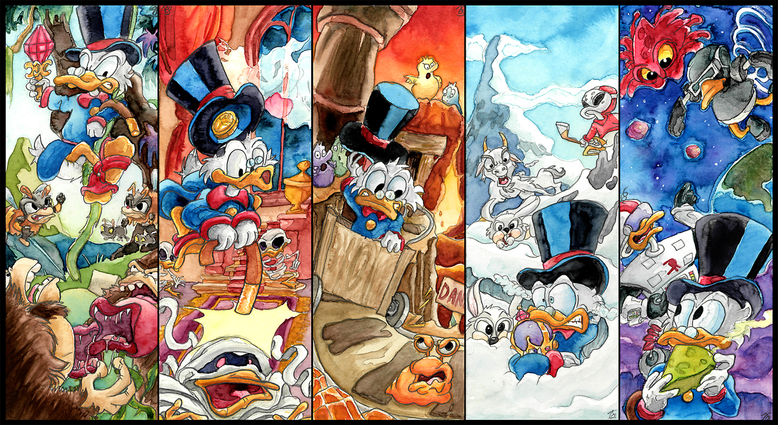 Ducktales Remastered - Water Colours