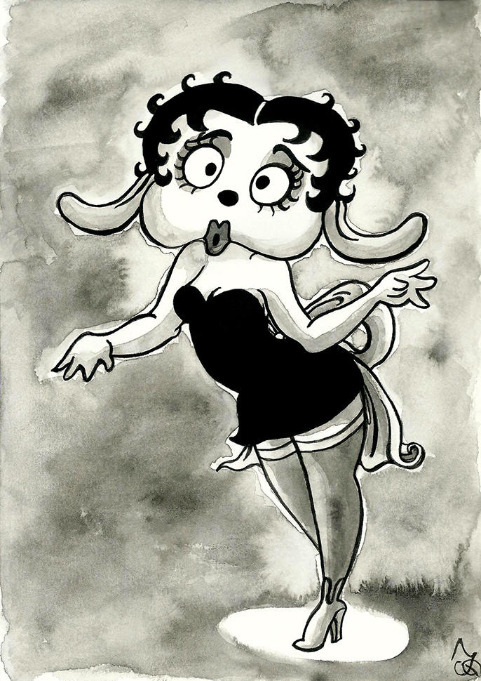 Betty Boop (Poodle Version) by Tabascofanatikerin on DeviantArt