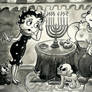 Hanukkah at the Boop's