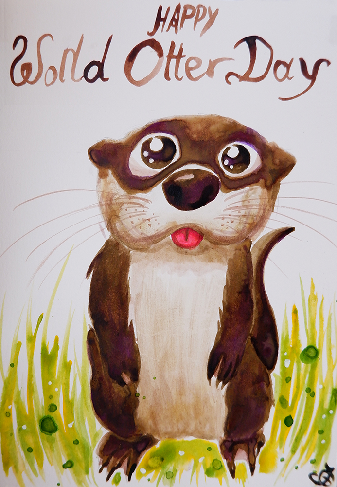 Happy World Otter Day 21 By Tabascofanatikerin On Deviantart Happy World Otter Day 21 By Tabascofanatikerin On Deviantart