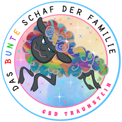 CSD Sticker 'Das bunte Schaf der Familie'