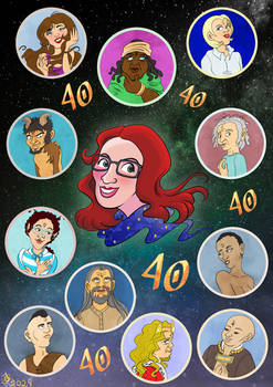 One Galactic Milestone Birthday