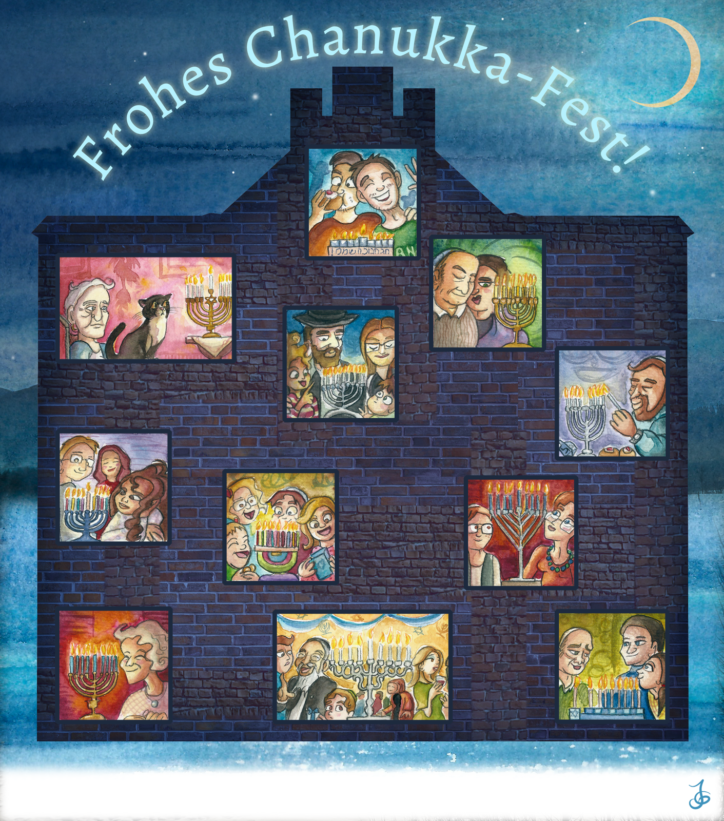 Frohes Chanukka-Fest!