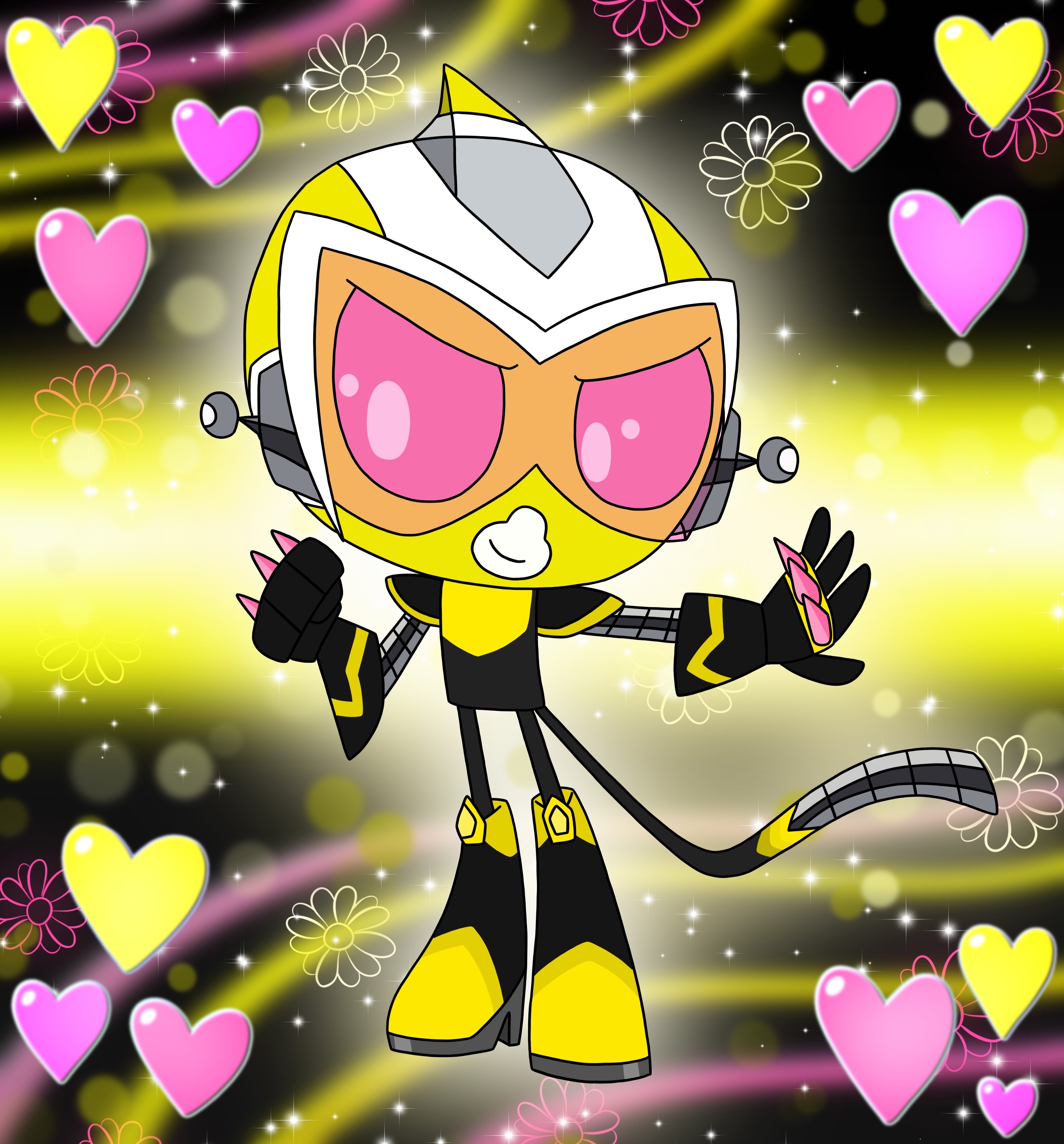 Ciro Nieli, france 3, super Robot Monkey Team Hyperforce Go, tv Nova,  robotboy, animal Figure, character, artwork, yellow, drawing