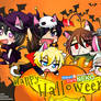 Happy Halloween Hikari and Dark NEKO