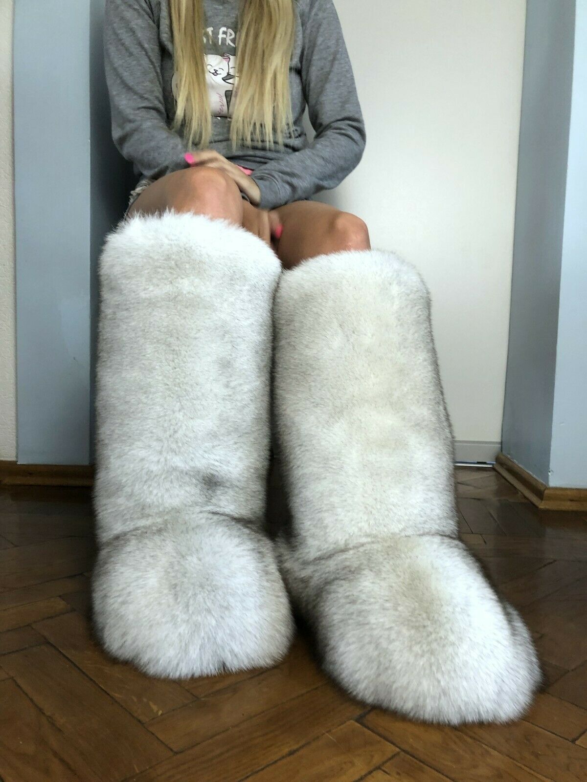 Blue fox boots by foxyfur60 on DeviantArt