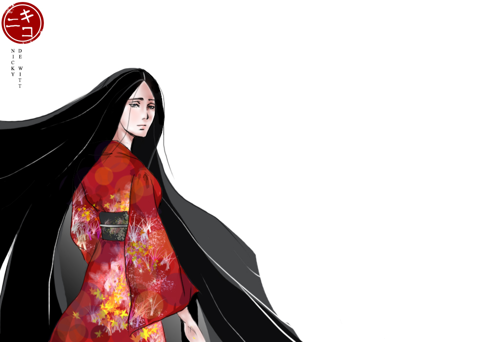 Blood Kimono - Unohana