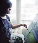 Polly painting by psychiatrique