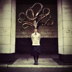 Queen Octopus by psychiatrique