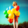 Girl with Balloons