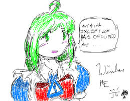 Windows ME MSPaint Sketch