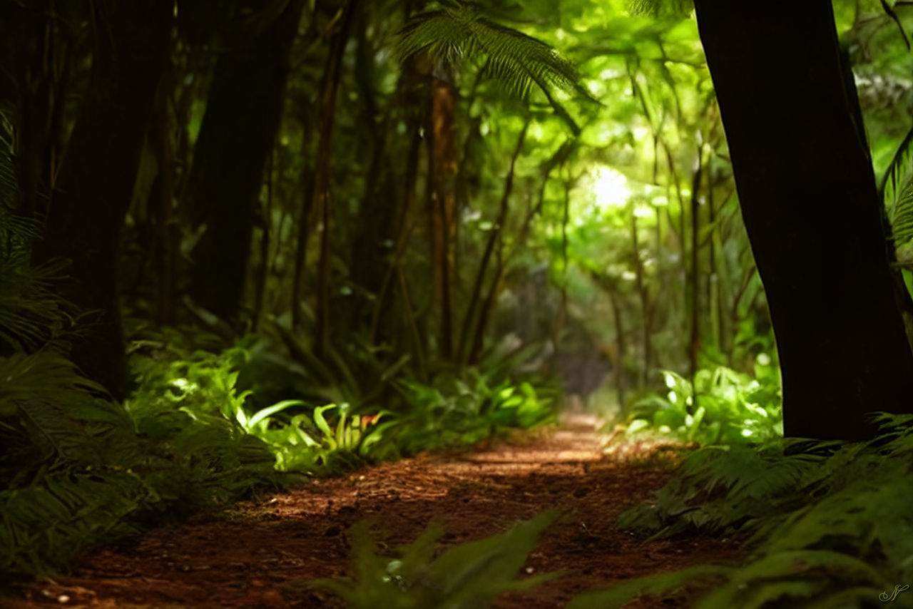 Jungle Path by NeuralBlankes on DeviantArt