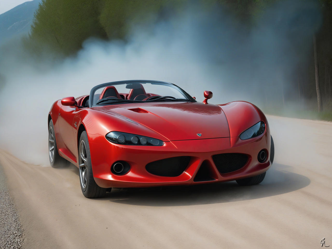 Red Barchetta XL by NeuralBlankes on DeviantArt