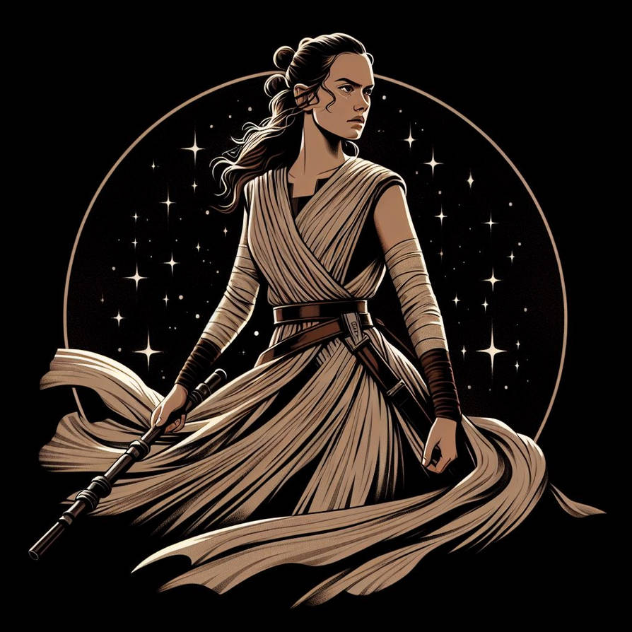 Rey Skywalker by ZhaliaCaldwellAi on DeviantArt