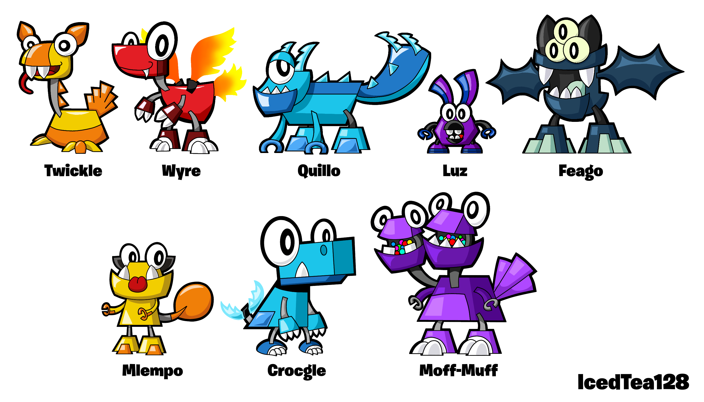 My Mixels OCs by IcedTea128 on DeviantArt