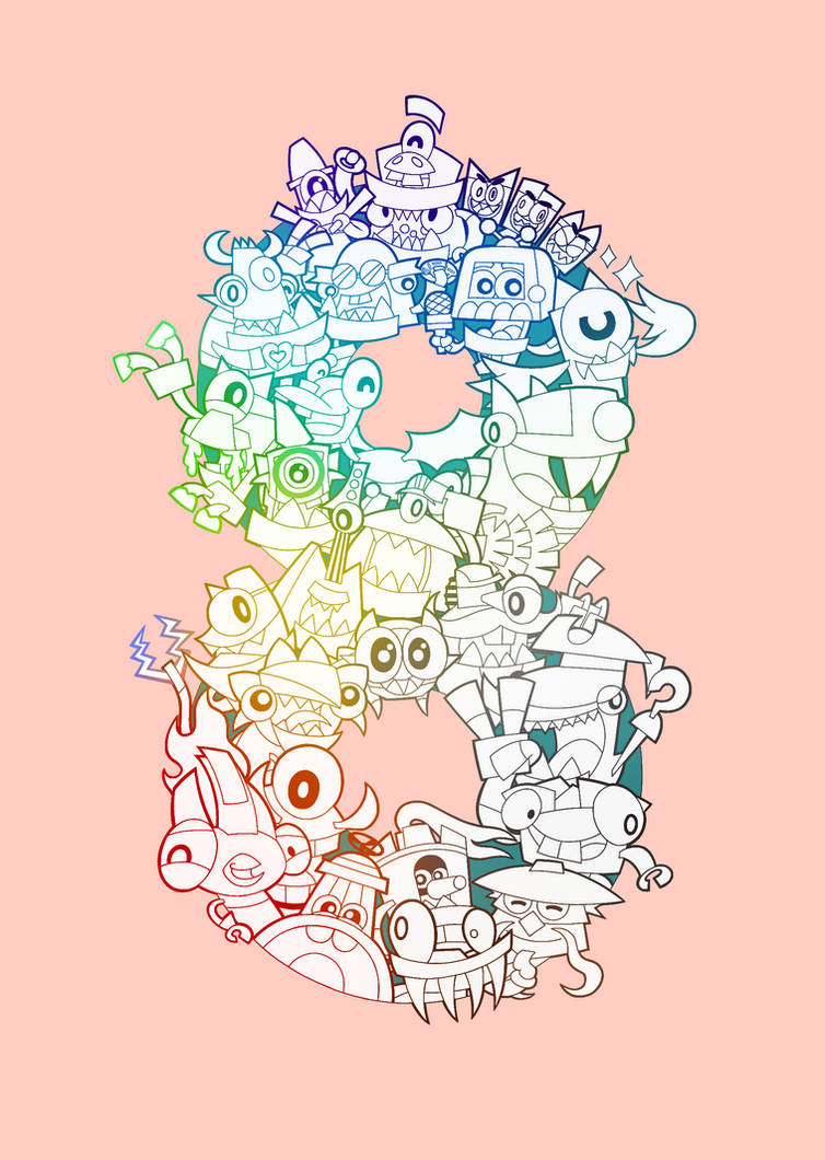Mixels Rose Mixels 8th Anniversary by IcedTea128 on DeviantArt