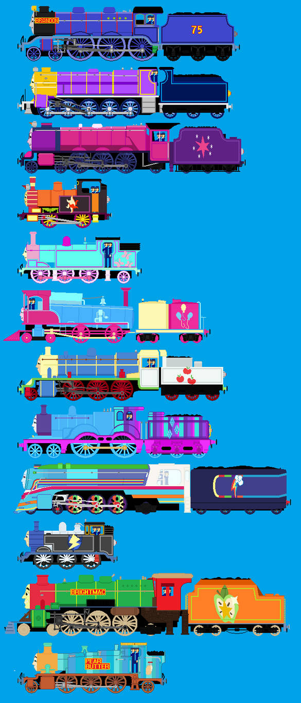 Mlp Engine Me,Shona and other Mlp characters as TaF Engines by TheDoctor21st on ...