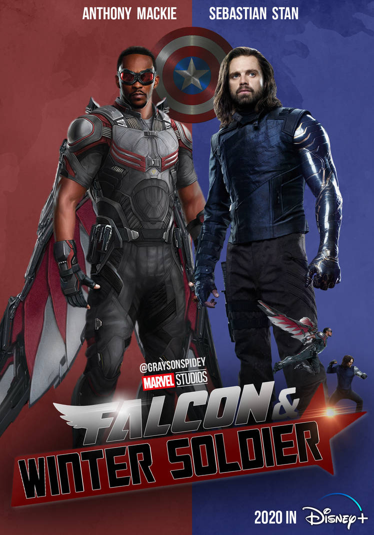 Falcon And Winter Soldier Poster by graysonspidey on ...