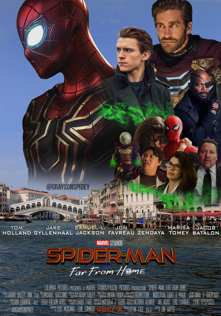 Spider-Man: Far From Home Poster by graysonspidey Spider-Man: Far From Home Poster by graysonspidey