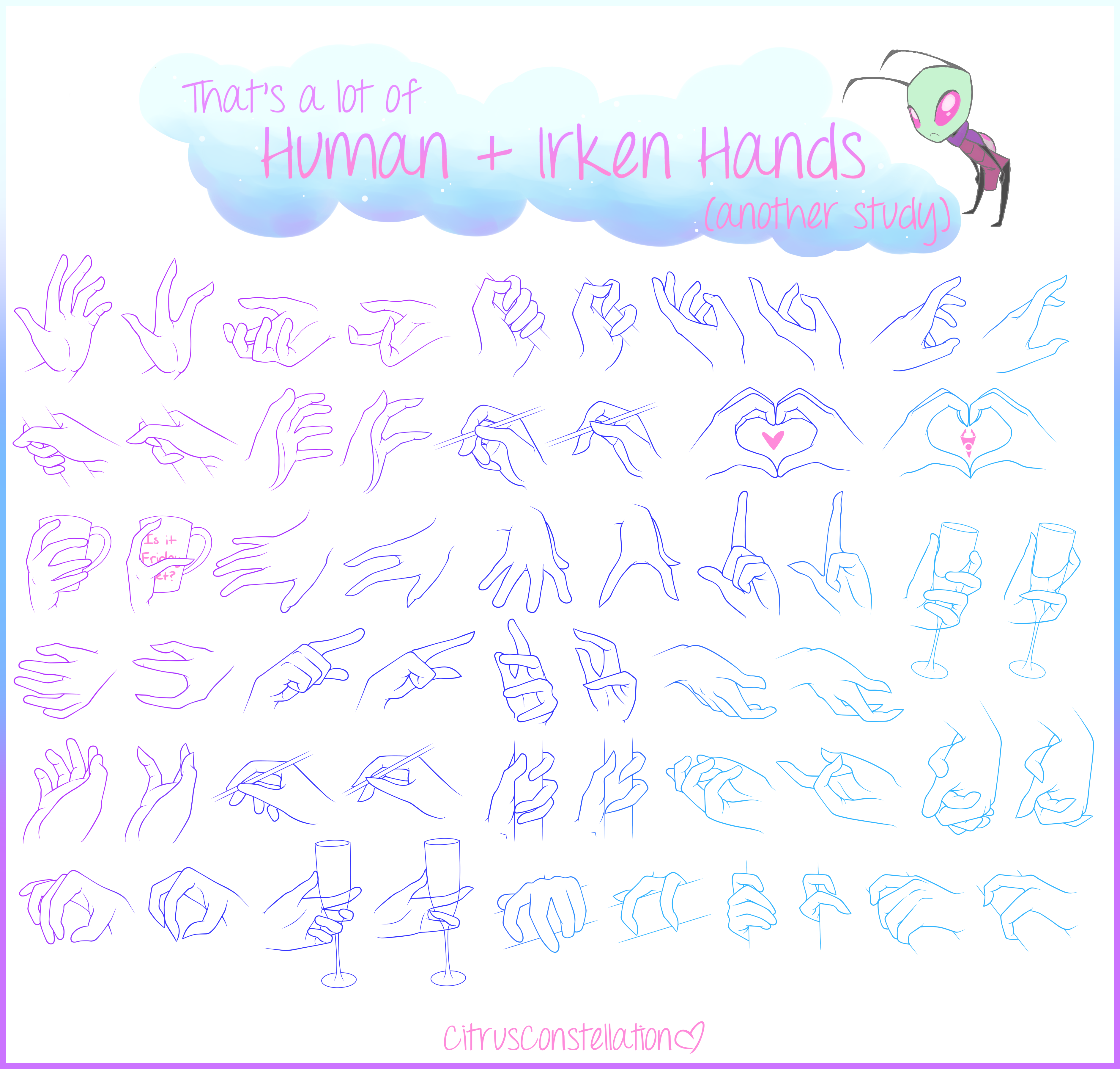 That's a Lot of Human + Irken Hands