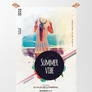 Summer Vibe - Free PSD Flyer/Poster Template