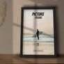 Picture Poster Frame Free Mockup
