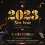 2023 New Year Celebration Flyer Template