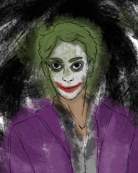 Inacio as the Joker
