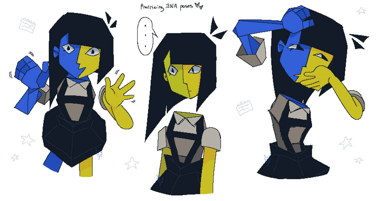 ENA POSES by anerrorsanskinnie on DeviantArt