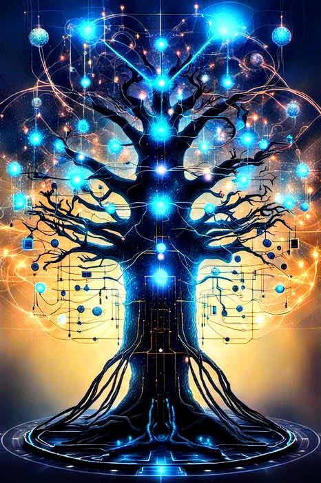 Ethereal Quantum Light Tree by CollectiveArtConglom on DeviantArt
