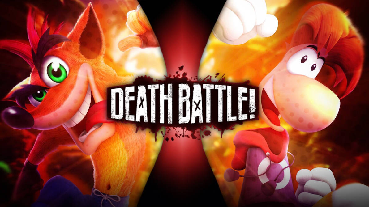 Crash Bandicoot VS Rayman by JayHyperStarX on DeviantArt