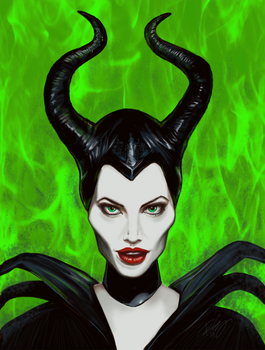 Maleficent by RonE