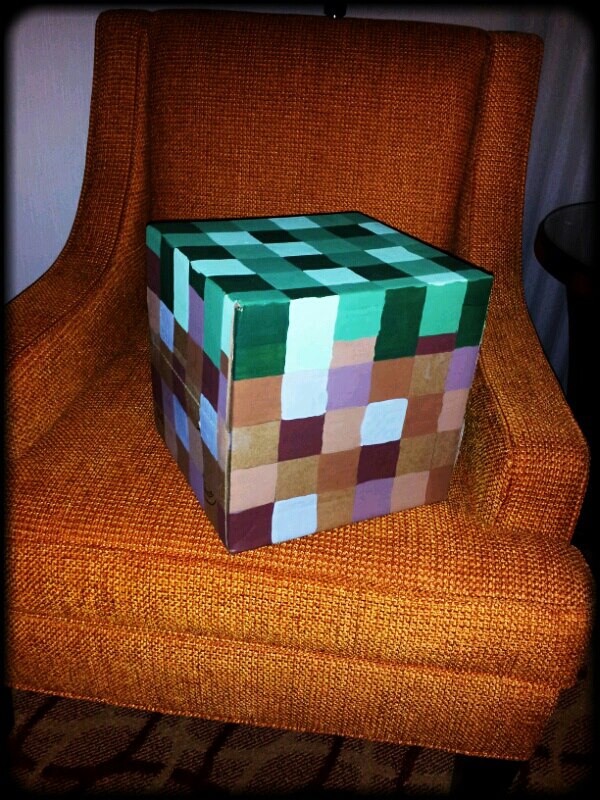 MineCraft Dirt Cube